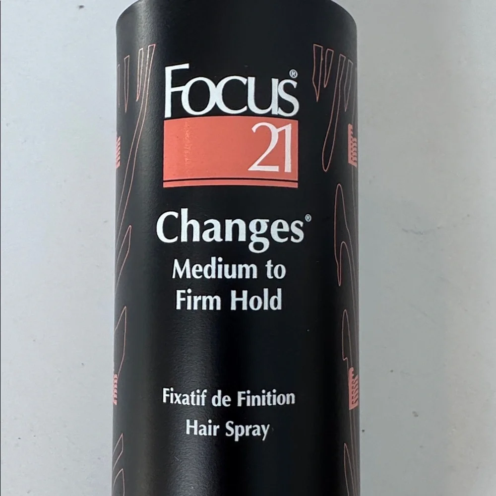 Lot of 2 Focus 21 Changes Pump Hair Sprays for Medium to Firm Hold 12 fl oz